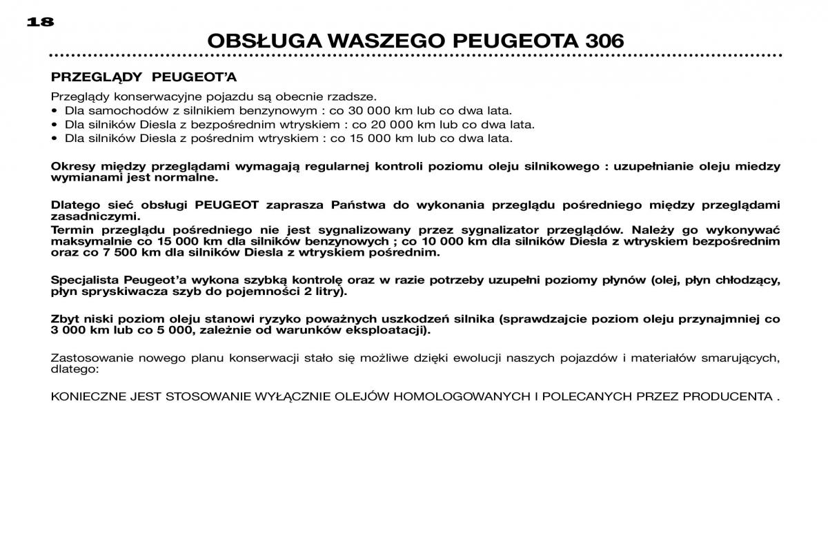 Peugeot 306 Break PH3 instrukcja obslugi / page 13