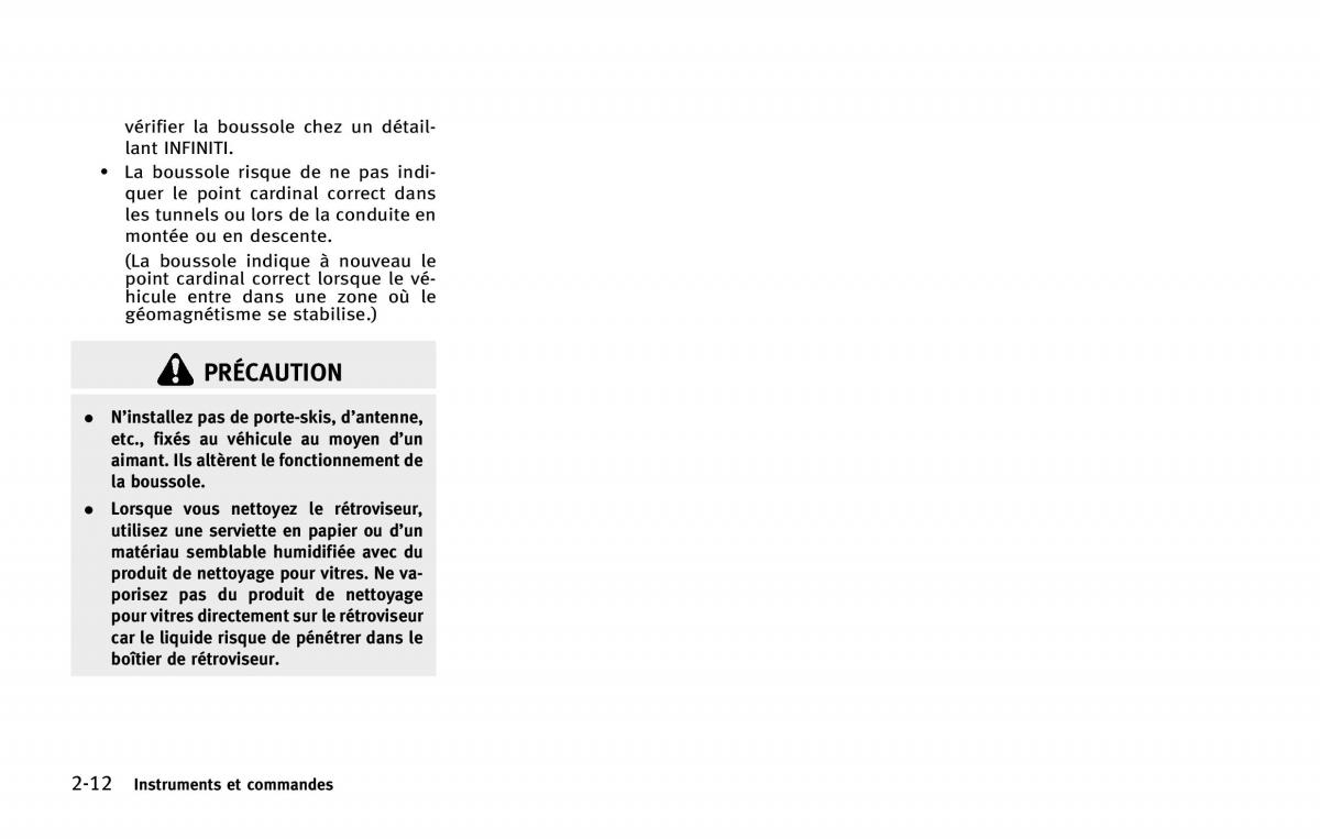 Infiniti Q50 manuel du proprietaire / page 105