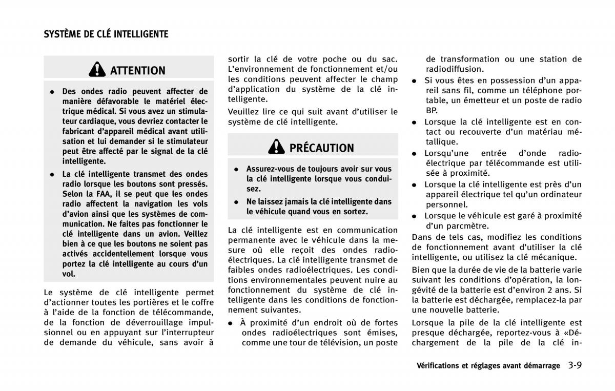 Infiniti Q50 manuel du proprietaire / page 172