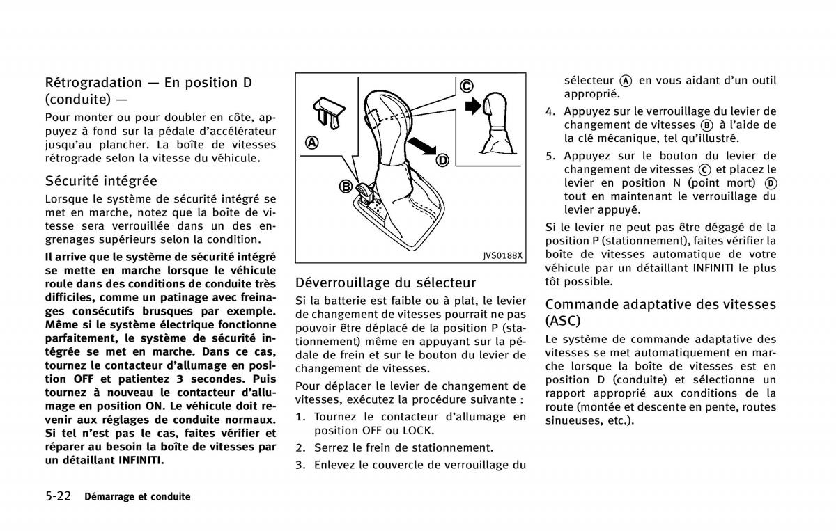 Infiniti Q50 manuel du proprietaire / page 227