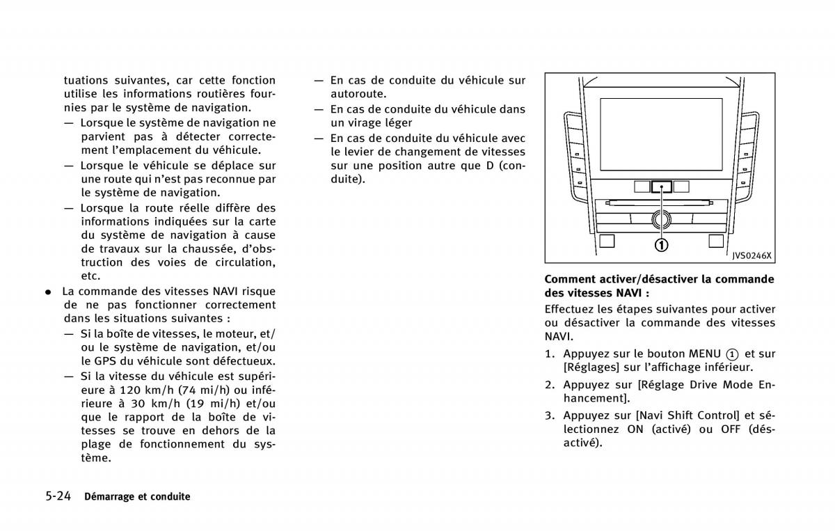 Infiniti Q50 manuel du proprietaire / page 229