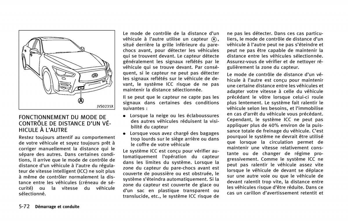 Infiniti Q50 manuel du proprietaire / page 277