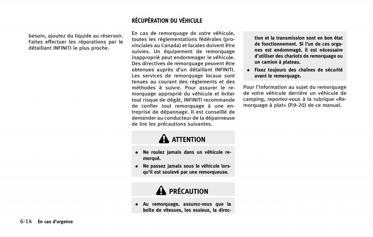 Infiniti Q50 manuel du proprietaire / page 349
