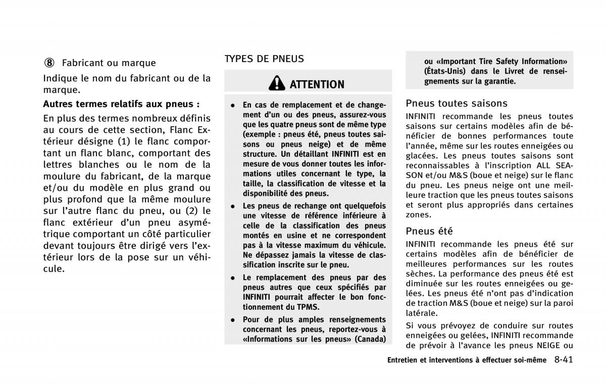 Infiniti Q50 manuel du proprietaire / page 404