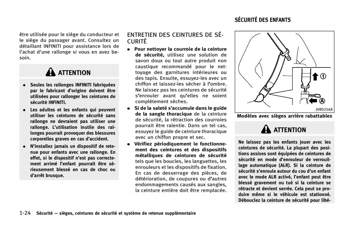Infiniti Q50 manuel du proprietaire / page 45