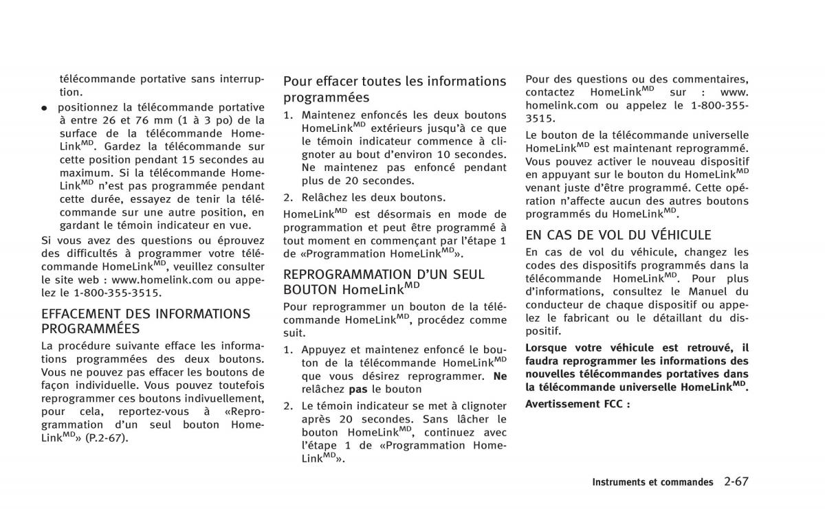 Infiniti Q60 Coupe manuel du proprietaire / page 152