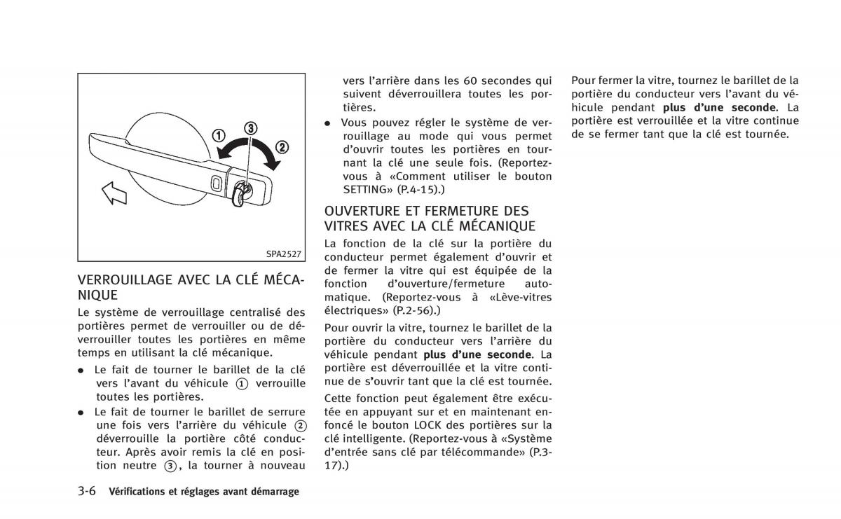 Infiniti Q60 Coupe manuel du proprietaire / page 159