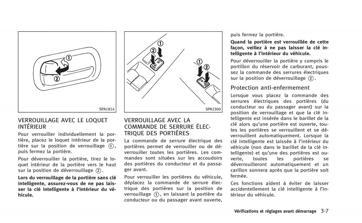 Infiniti Q60 Coupe manuel du proprietaire / page 160