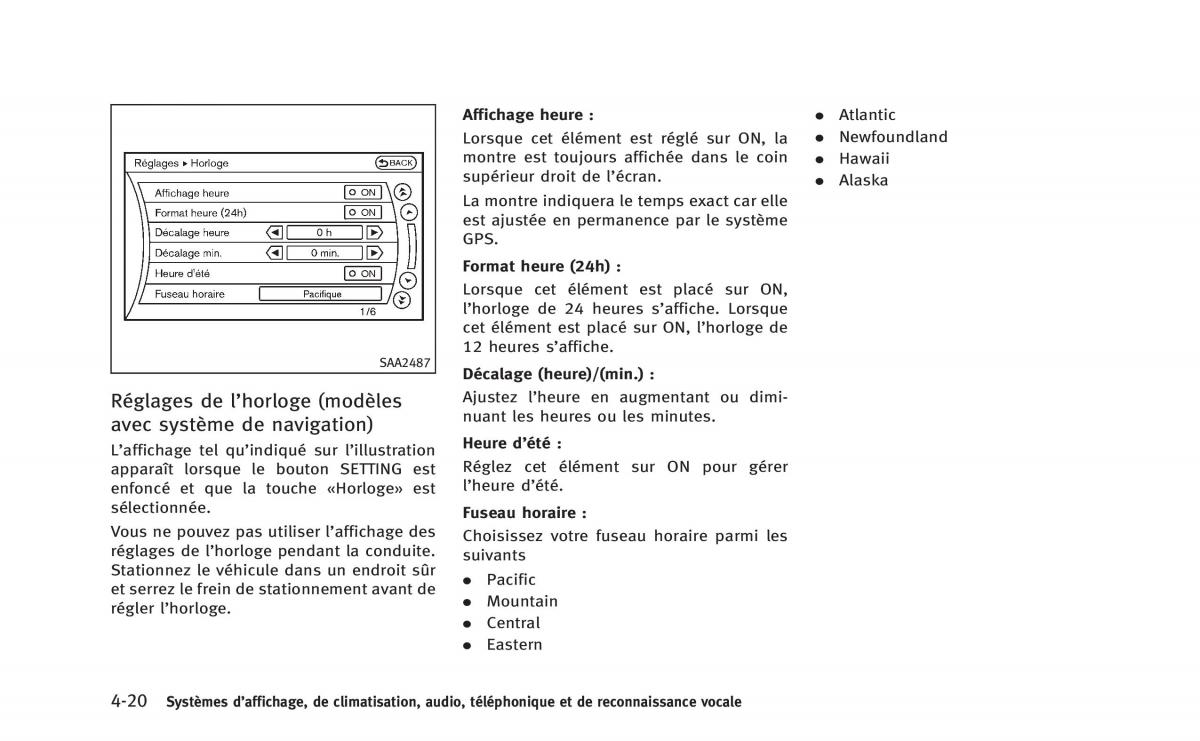 Infiniti Q60 Coupe manuel du proprietaire / page 209
