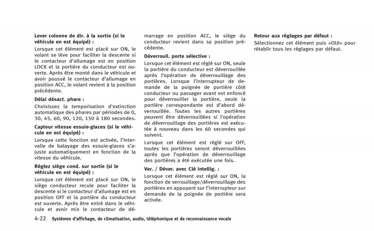 Infiniti Q60 Coupe manuel du proprietaire / page 211