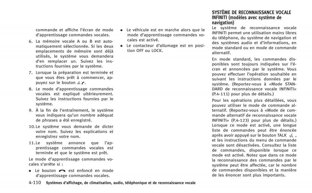 Infiniti Q60 Coupe manuel du proprietaire / page 299