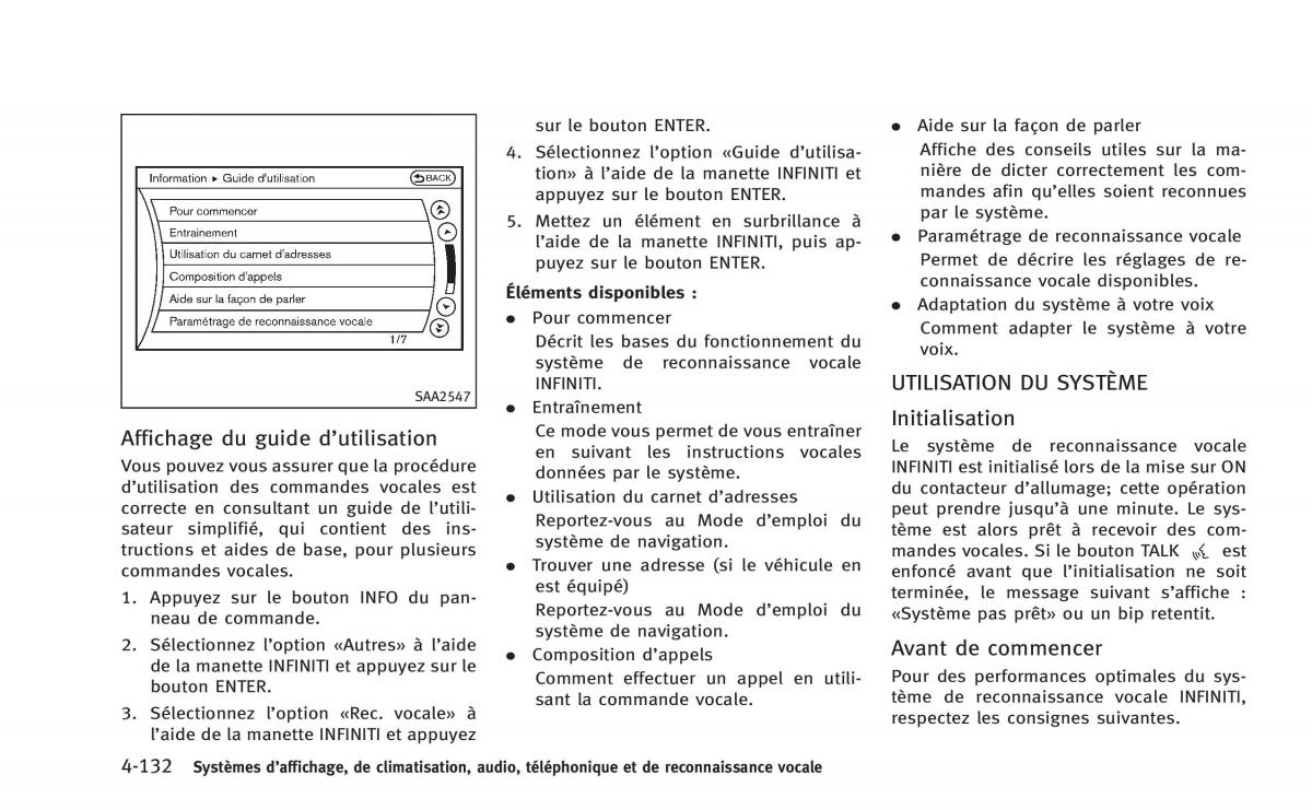 Infiniti Q60 Coupe manuel du proprietaire / page 321