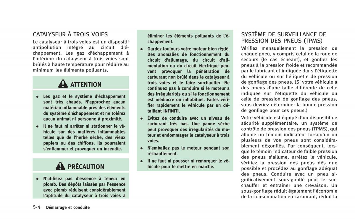 Infiniti Q60 Coupe manuel du proprietaire / page 333