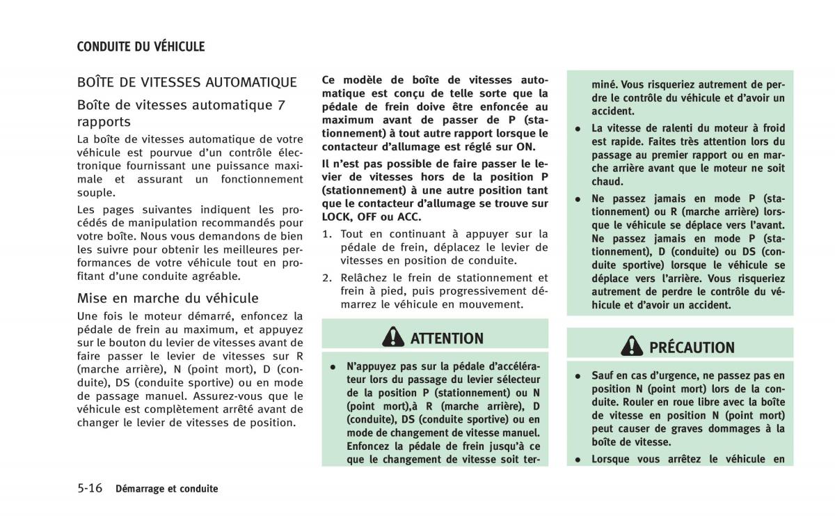 Infiniti Q60 Coupe manuel du proprietaire / page 345