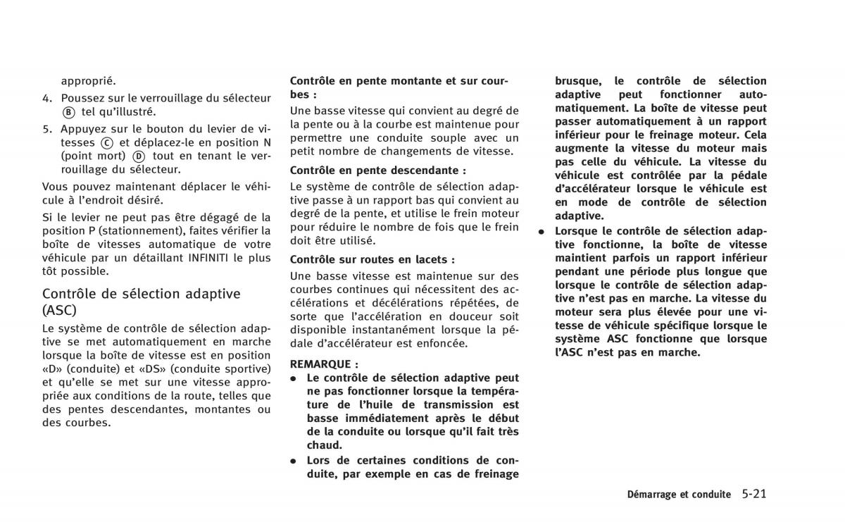 Infiniti Q60 Coupe manuel du proprietaire / page 350