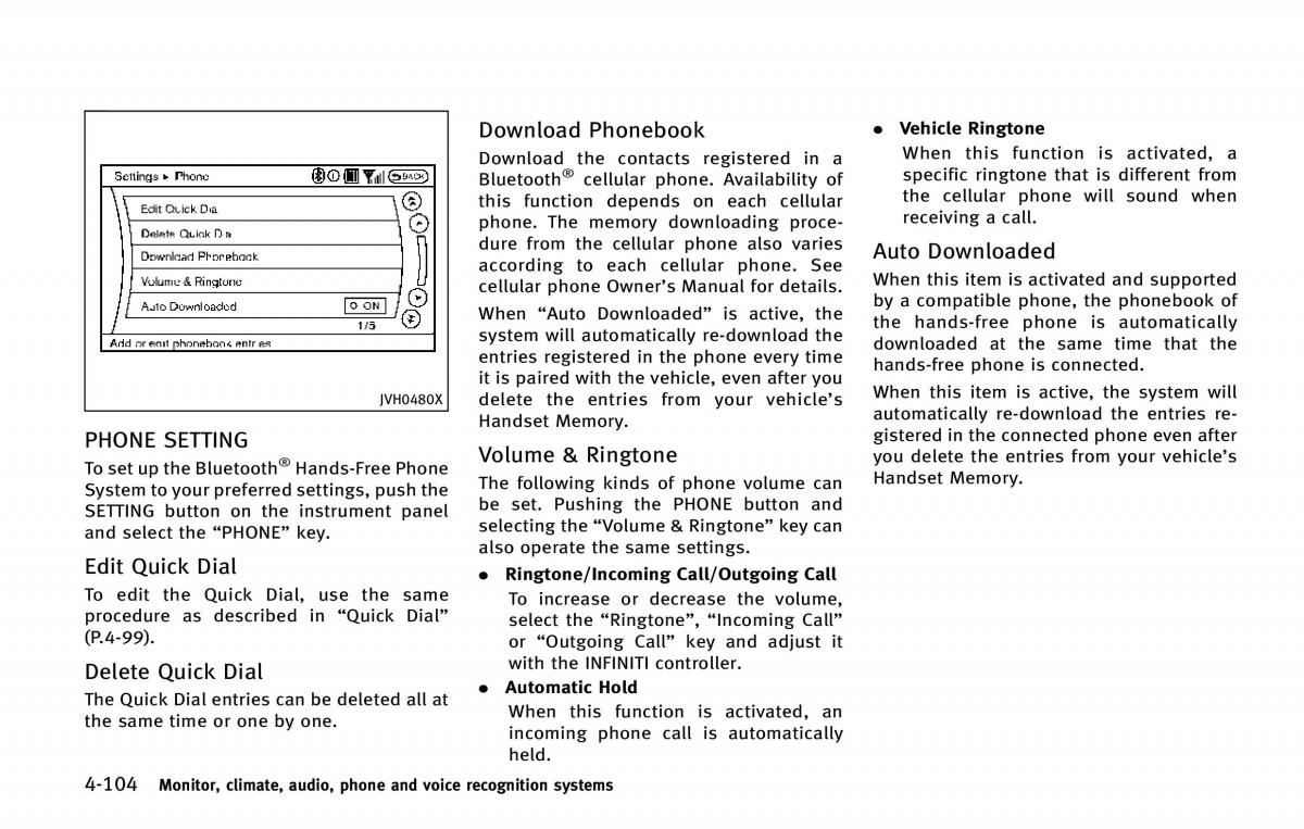 Infiniti QX80 owners manual / page 305