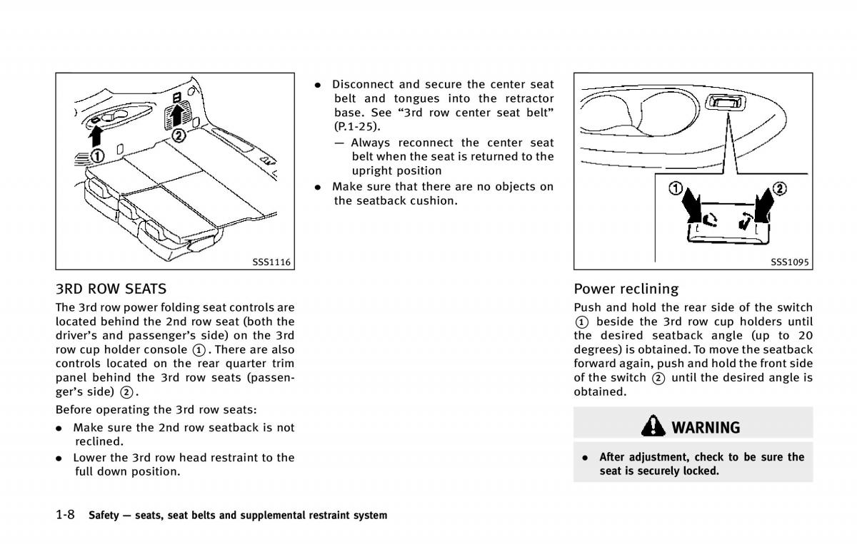 Infiniti QX80 owners manual / page 31