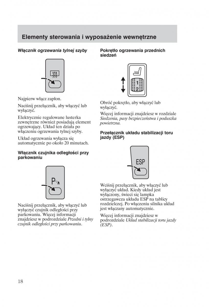 manual Ford Galaxy Ford Galaxy II 2 instrukcja / page 20