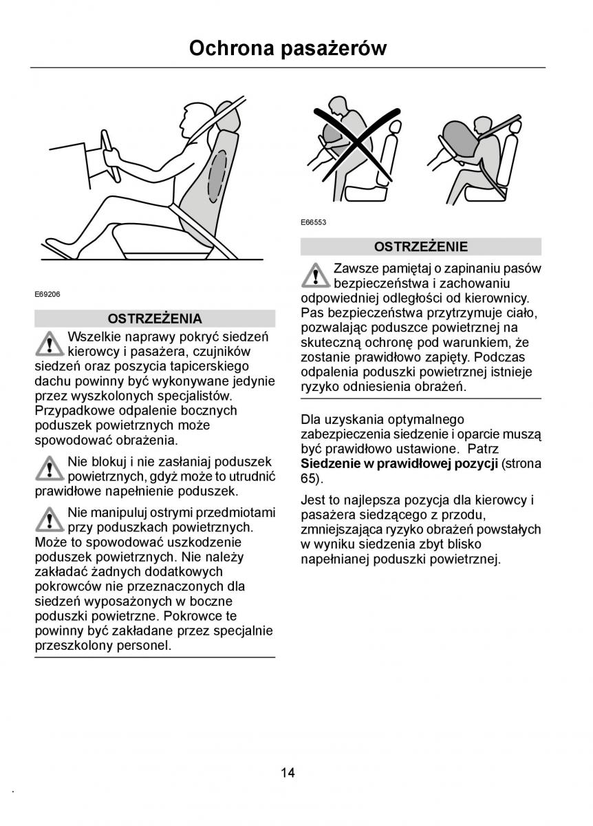 manual Ford Ka Ford Ka I 1 instrukcja / page 16