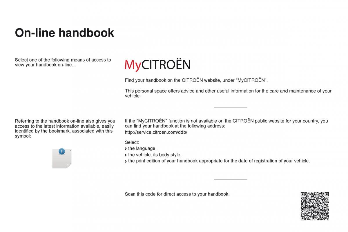 Citroen Nemo owners manual / page 2