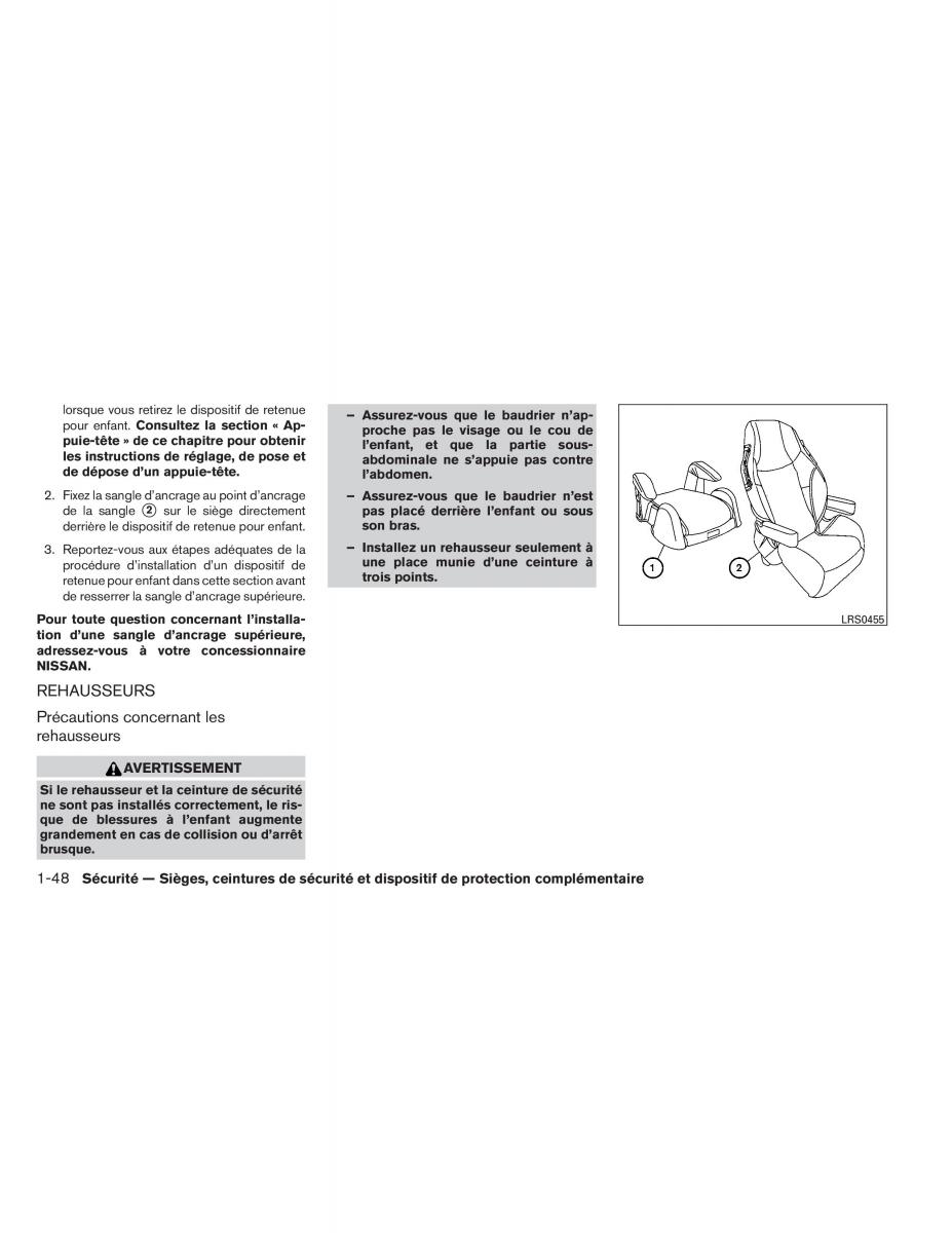 Nissan Pathfinder III 3 manuel du proprietaire / page 69