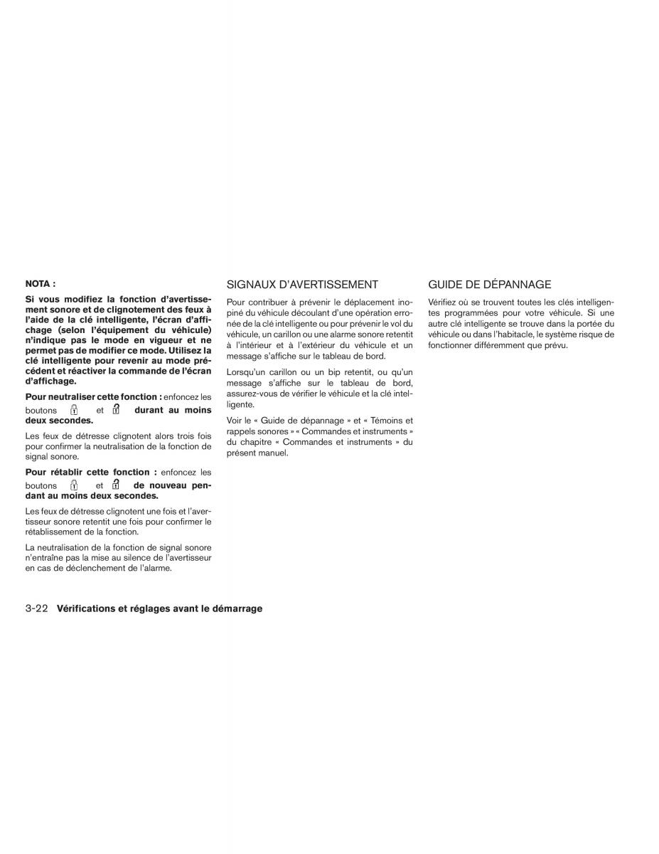 Nissan Pathfinder III 3 manuel du proprietaire / page 177