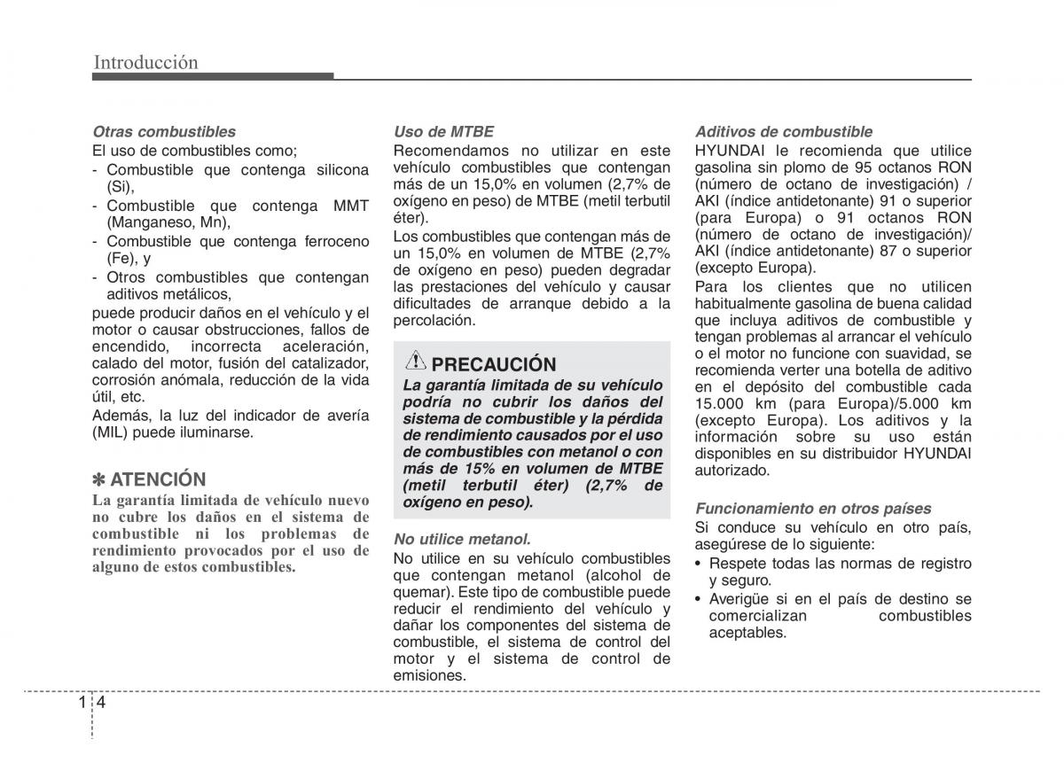 Hyundai Accent RB i25 Solaris Verna Grand Avega manual del propietario / page 9
