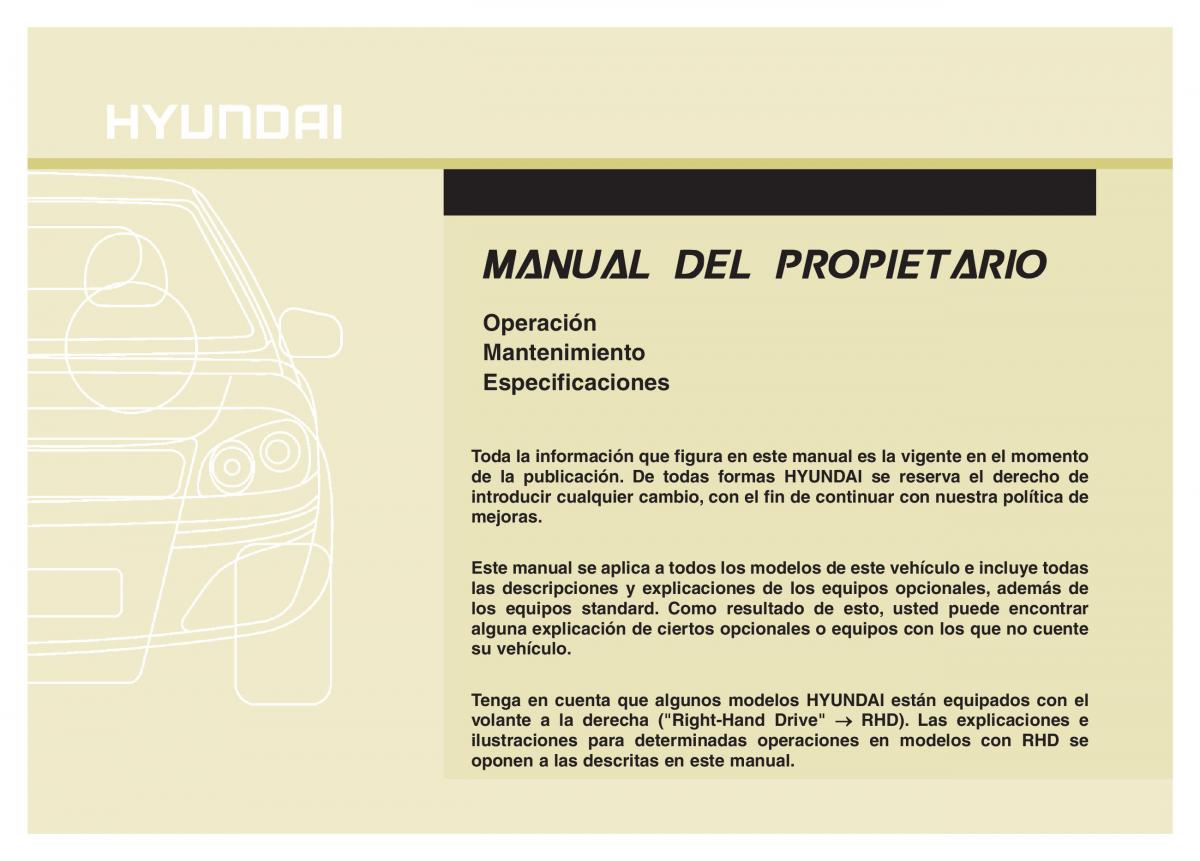 Hyundai Accent RB i25 Solaris Verna Grand Avega manual del propietario / page 1