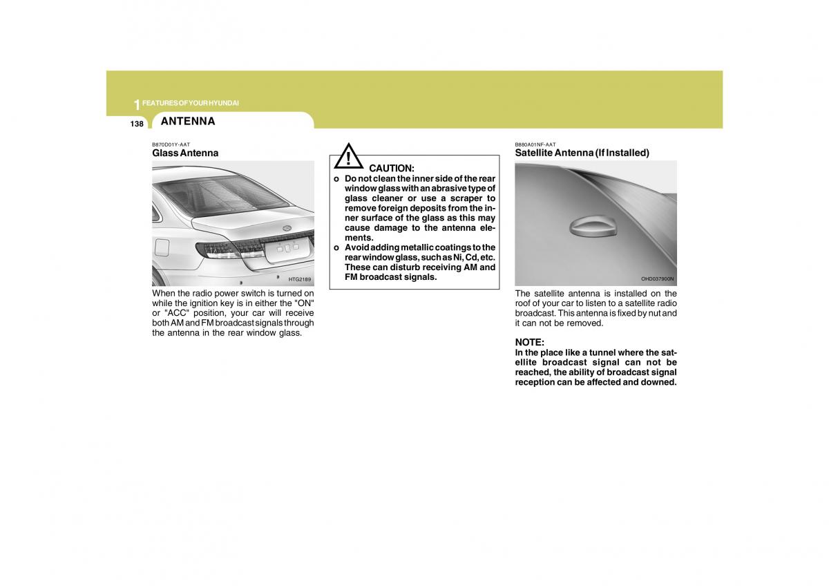 Hyundai Grandeur Azera TG IV 4 owners manual / page 151