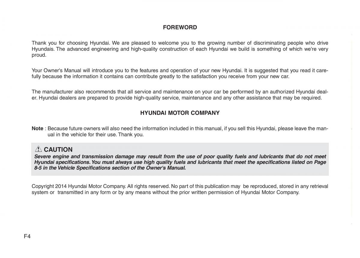 Hyundai Grandeur Azera HG V 5 owners manual / page 4