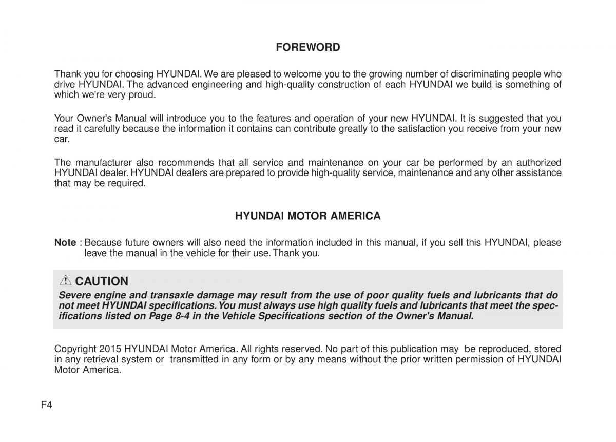 Hyundai Elantra V 5 i35 Avante MD owners manual / page 4
