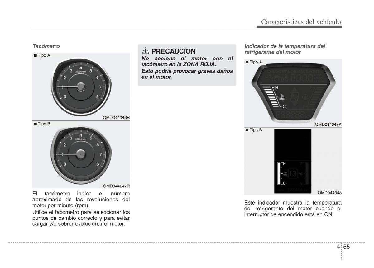 Hyundai Elantra V 5 i35 Avante MD manual del propietario / page 141