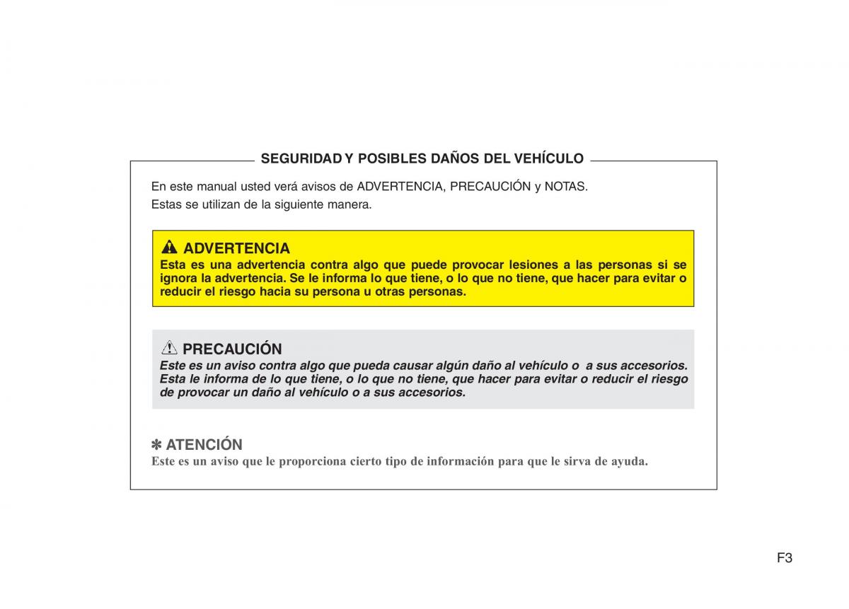 Hyundai Elantra V 5 i35 Avante MD manual del propietario / page 3