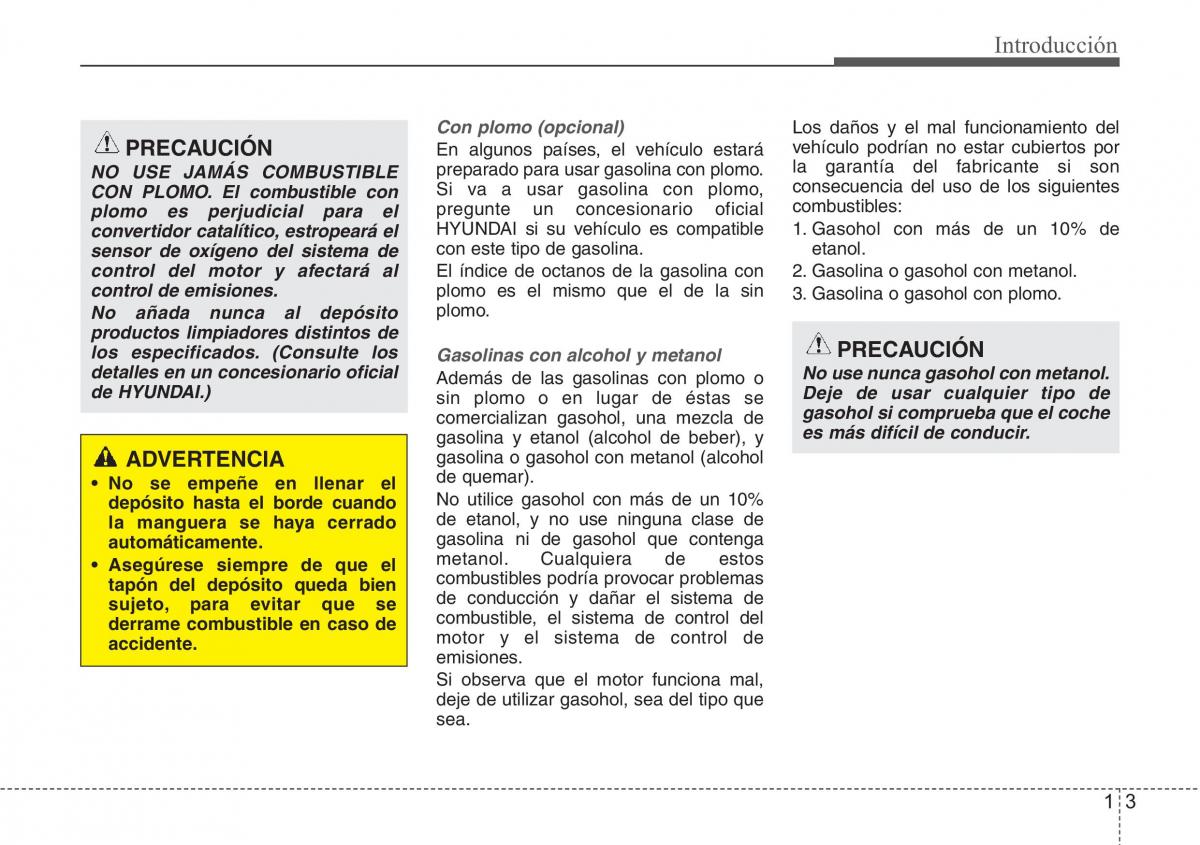 Hyundai Grandeur Azera HG V 5 manual del propietario / page 8