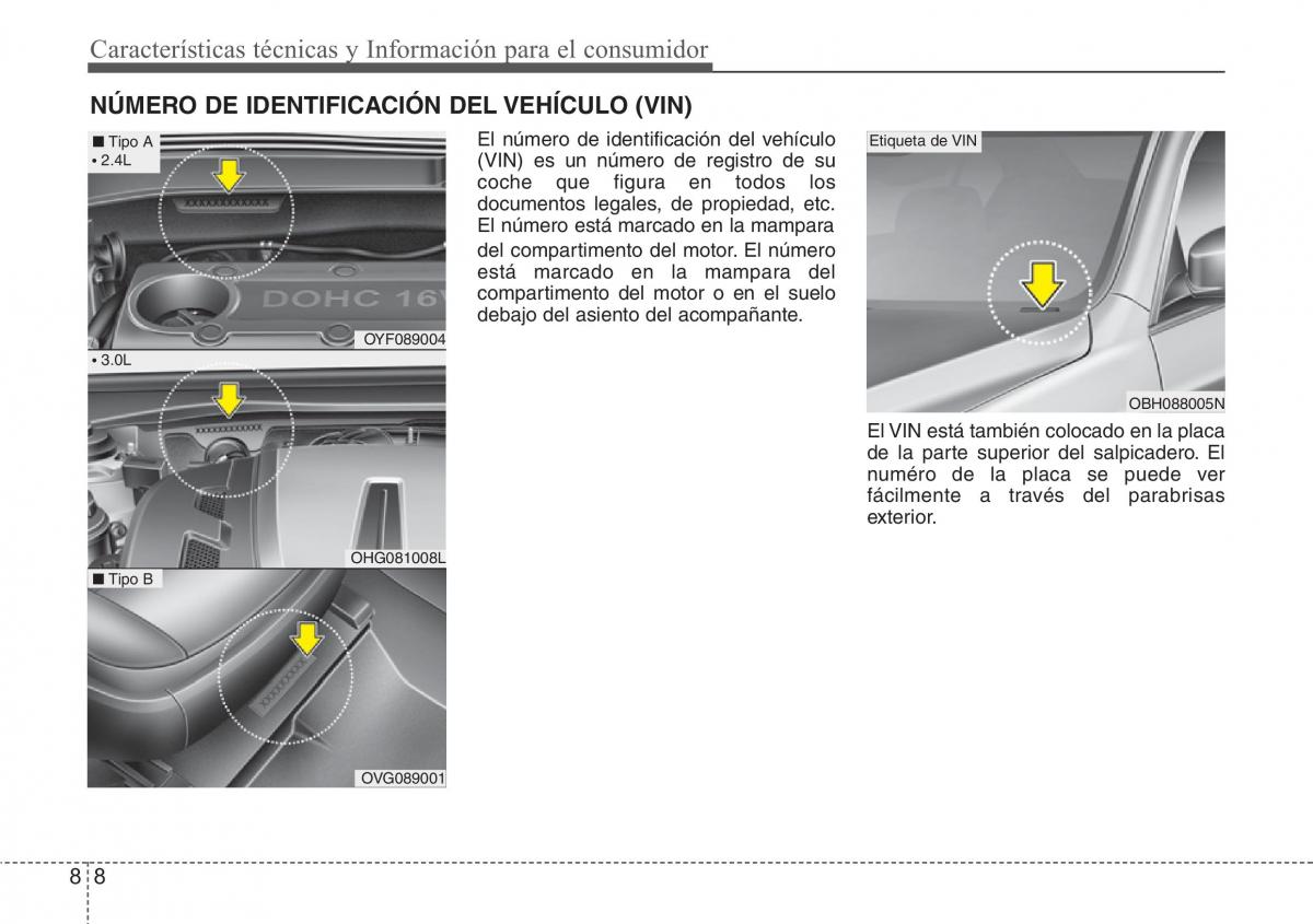 Hyundai Grandeur Azera HG V 5 manual del propietario / page 515