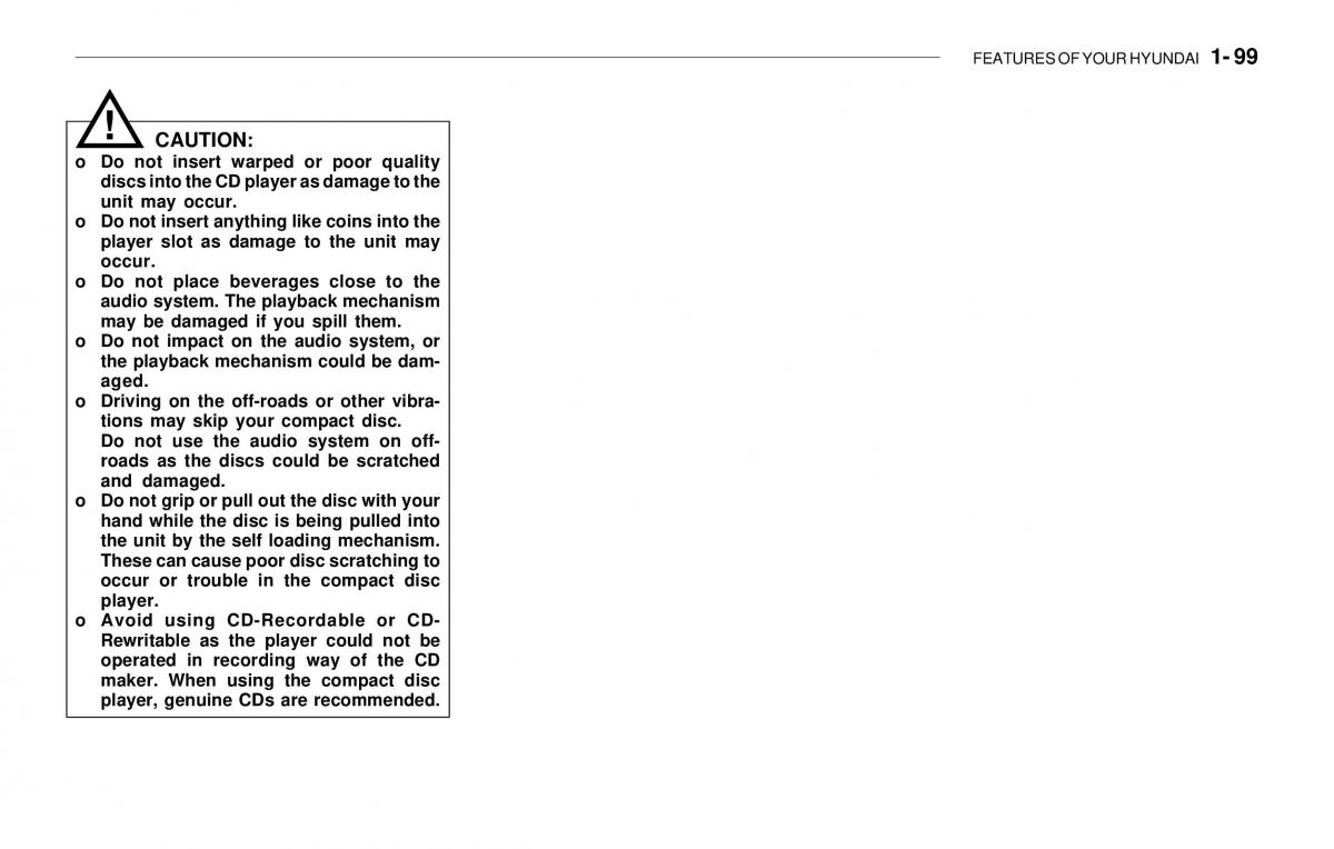 Hyundai Sonata EF IV 4 owners manual / page 111