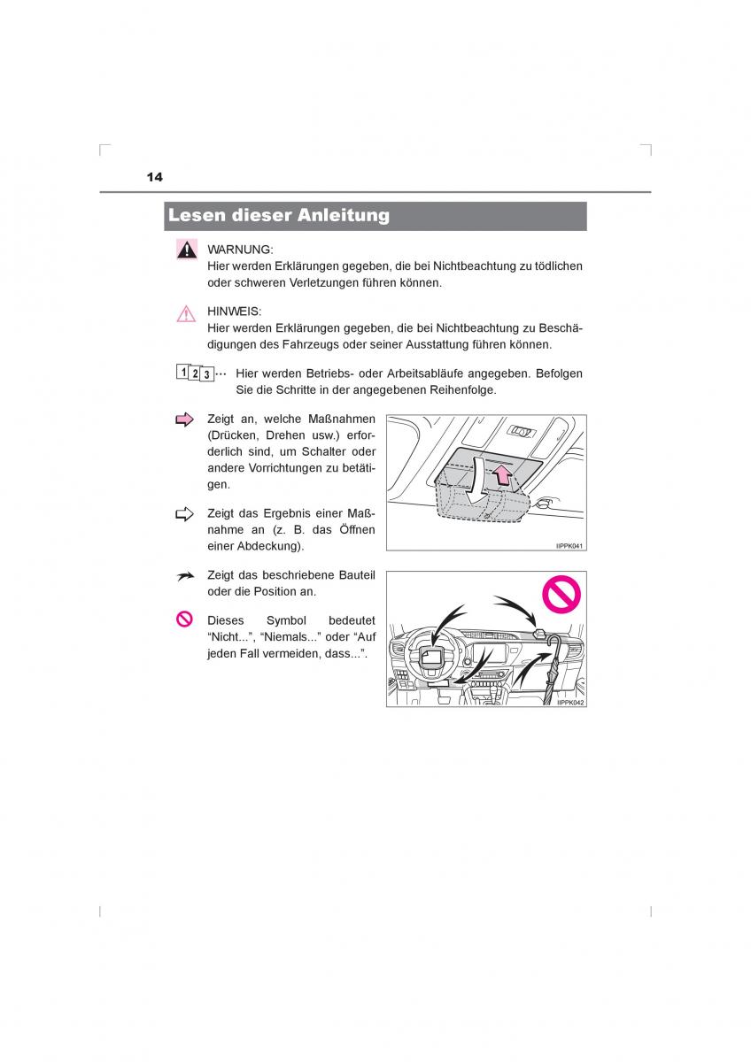 Toyota Hilux VIII 8 AN120 AN130 Handbuch / page 14