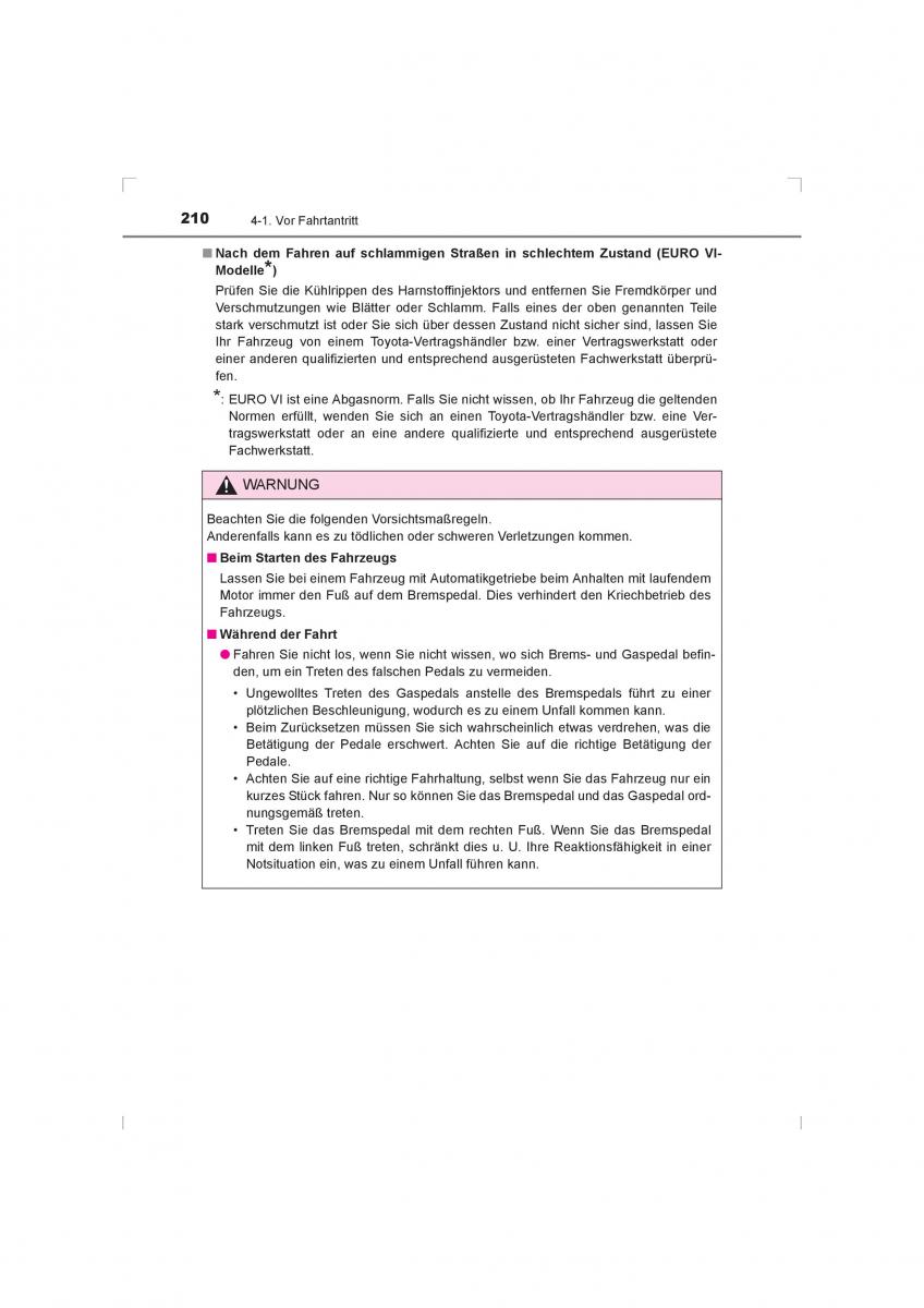 Toyota Hilux VIII 8 AN120 AN130 Handbuch / page 210