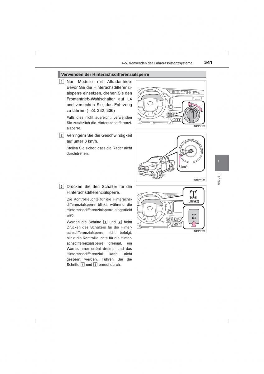 Toyota Hilux VIII 8 AN120 AN130 Handbuch / page 341
