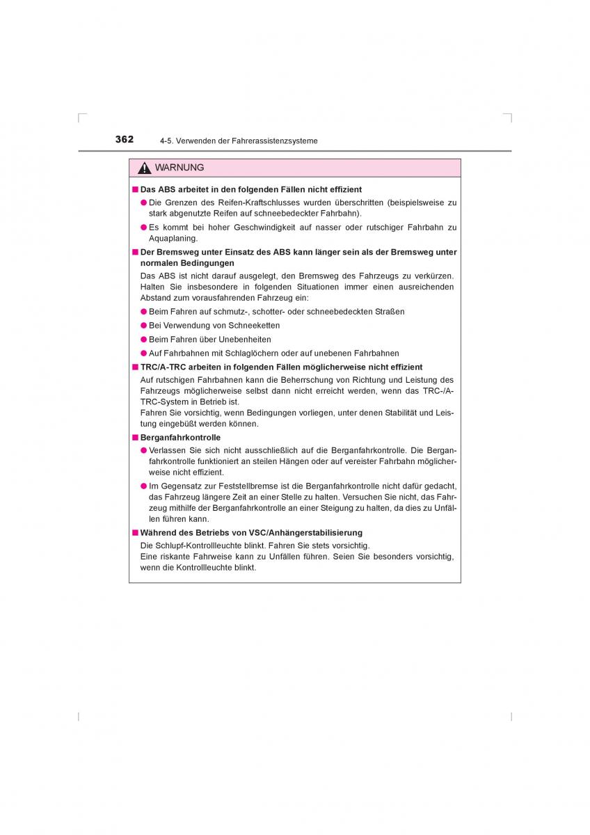 Toyota Hilux VIII 8 AN120 AN130 Handbuch / page 362