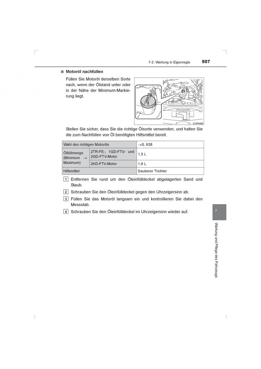 Toyota Hilux VIII 8 AN120 AN130 Handbuch / page 507