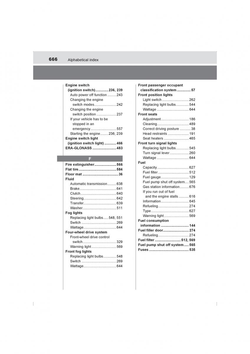 Toyota Hilux VIII 8 AN120 AN130 owners manual / page 666