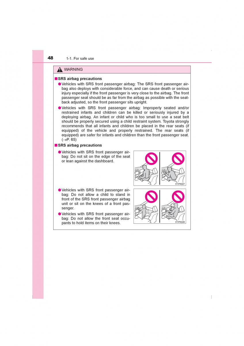 Toyota Hilux VIII 8 AN120 AN130 owners manual / page 48