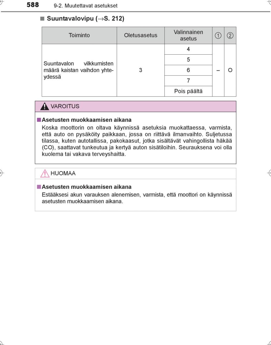 Toyota Hilux VIII 8 AN120 AN130 omistajan kasikirja / page 588