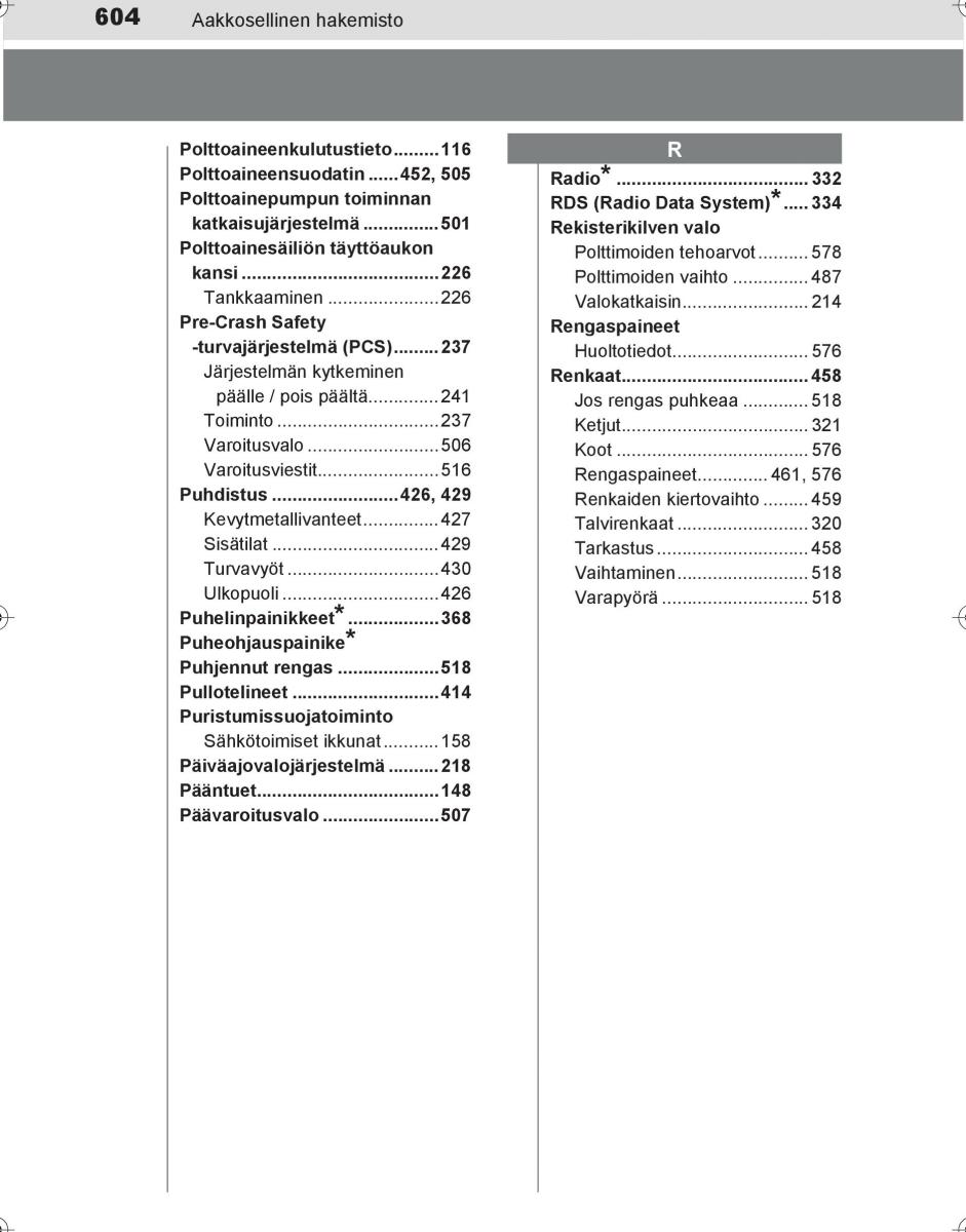 Toyota Hilux VIII 8 AN120 AN130 omistajan kasikirja / page 604