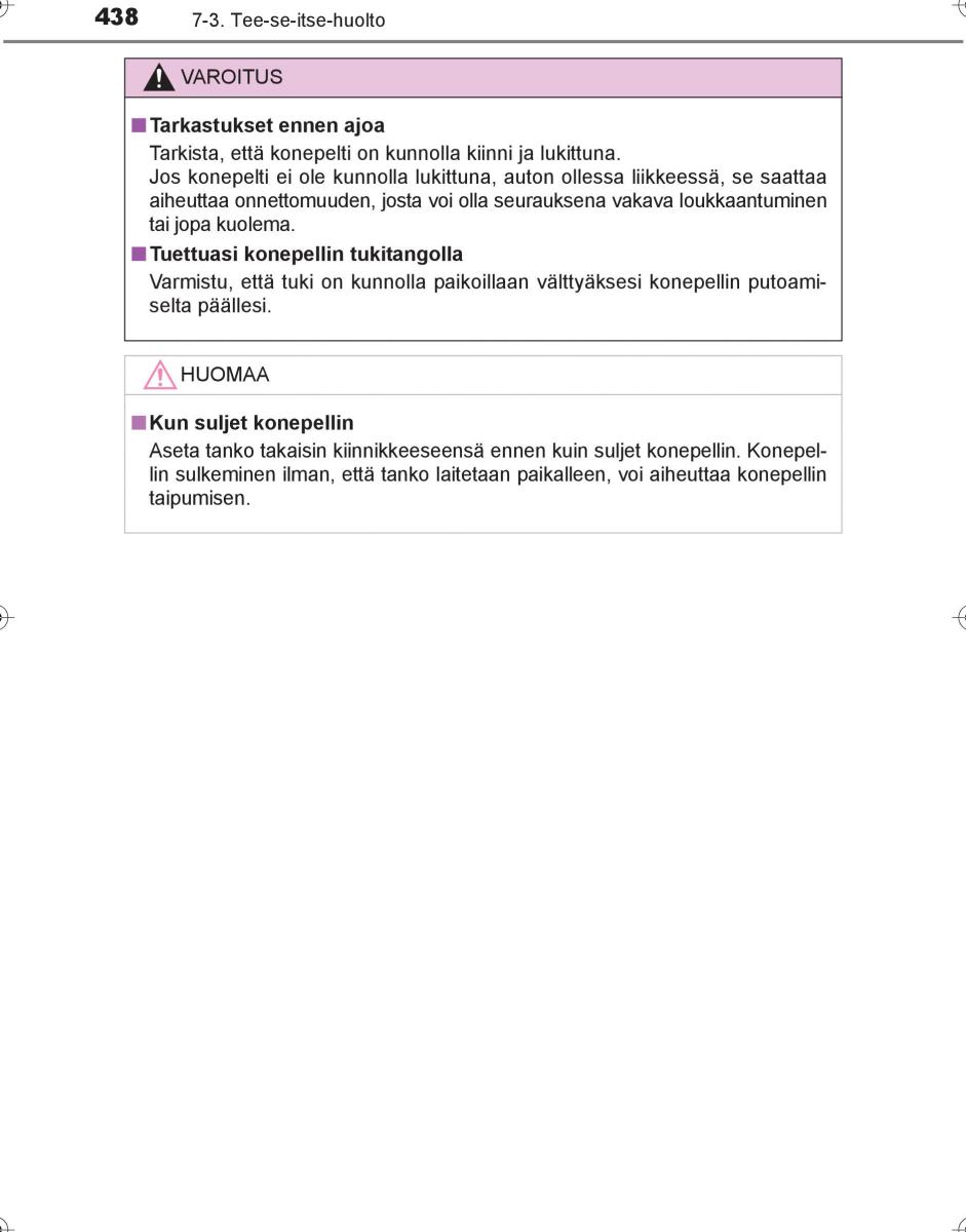 Toyota Hilux VIII 8 AN120 AN130 omistajan kasikirja / page 438