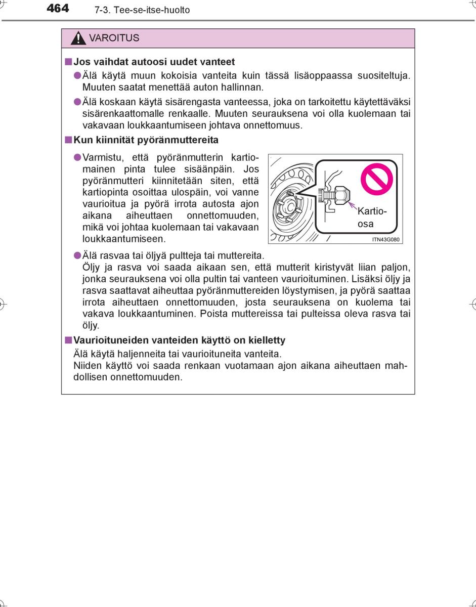 Toyota Hilux VIII 8 AN120 AN130 omistajan kasikirja / page 464