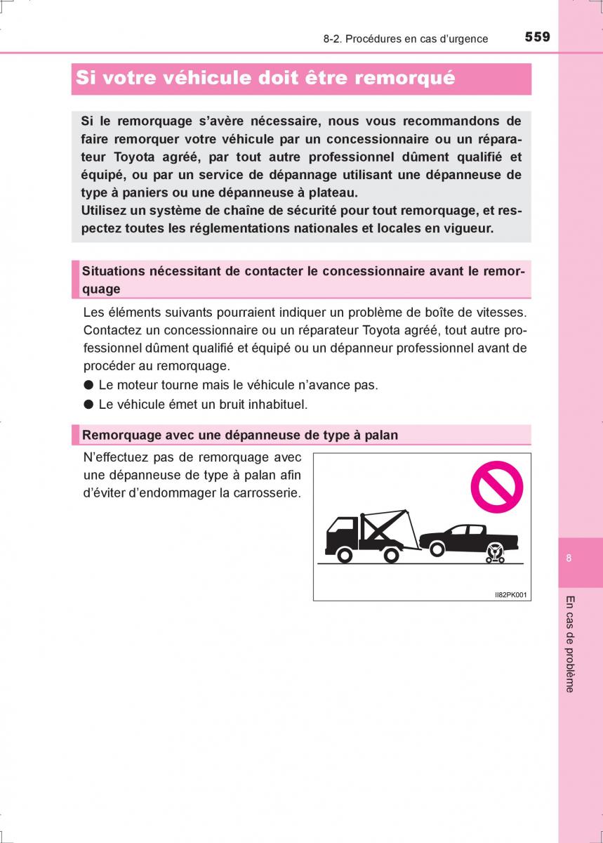 Toyota Hilux VIII 8 AN120 AN130 manuel du proprietaire / page 559