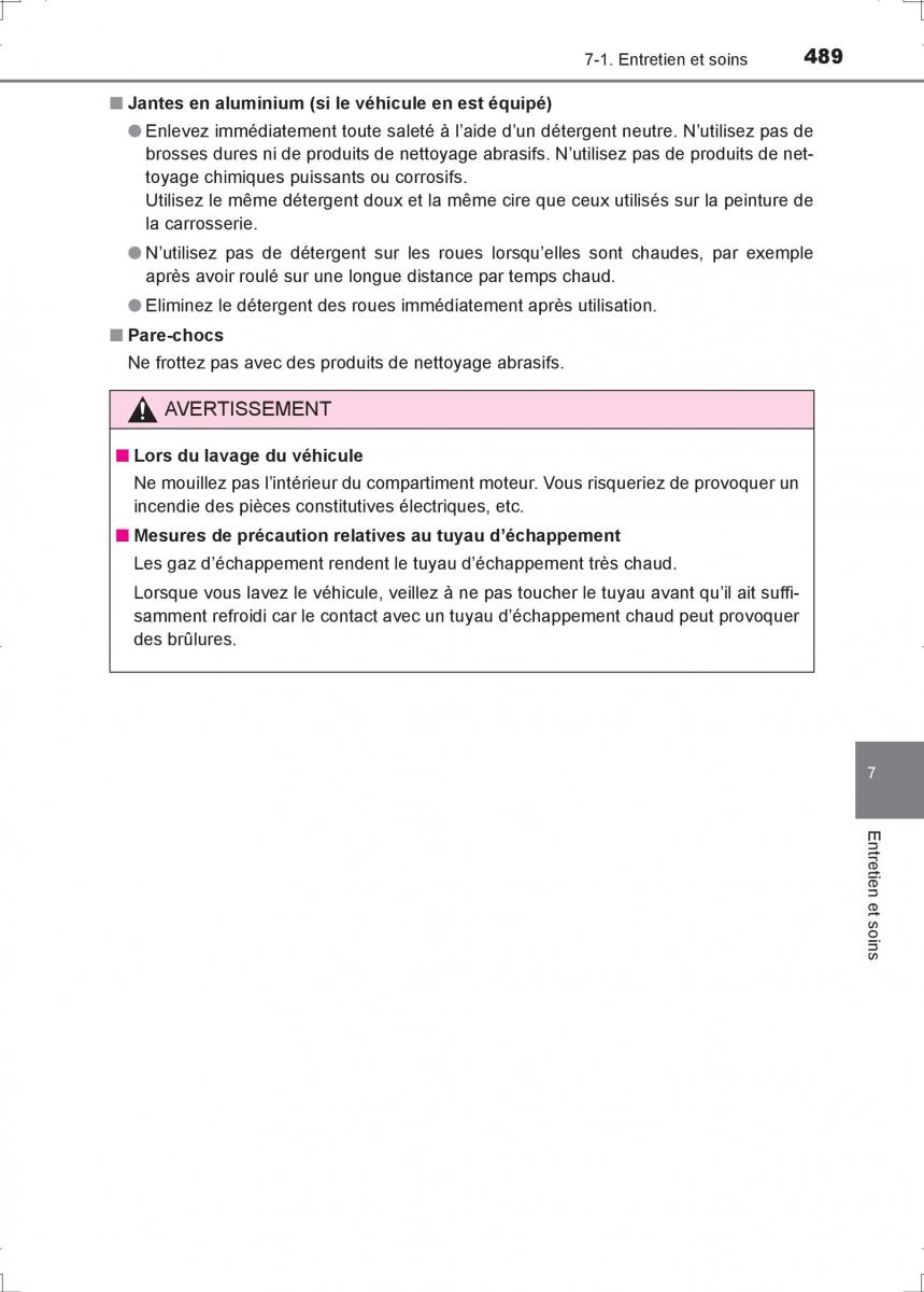 Toyota Hilux VIII 8 AN120 AN130 manuel du proprietaire / page 489