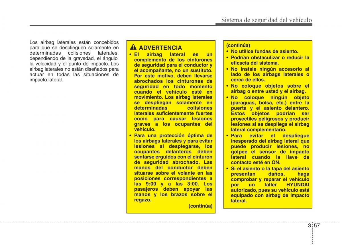 Hyundai ix55 Veracruz manual del propietario / page 76